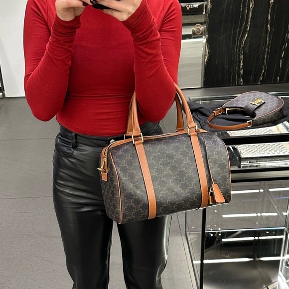 Celine Handbags - Celine Boston Bag